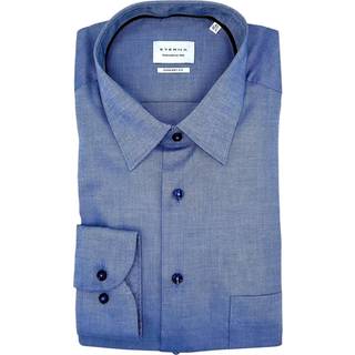COMFORT FIT Shirt in navy structured