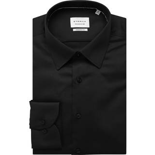 MODERN FIT Shirt in black plain