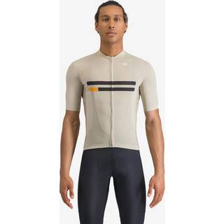 Sportful Joy Jersey Cykeljersey Herrer størrelse XXL farve beige