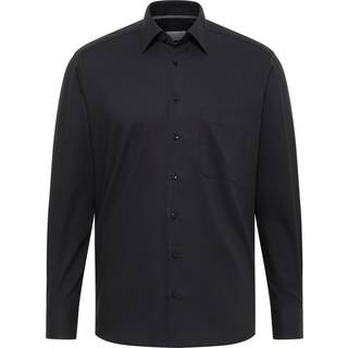 COMFORT FIT Shirt in black structured