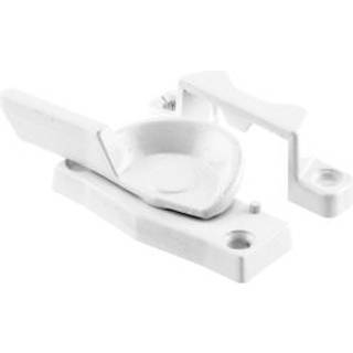 Prime-line F 2584 SASH LOCK 2 in. Hulcentre passer til en enkelt og dobbelt h?ngt Windows Diecast White (enkelt pakke)