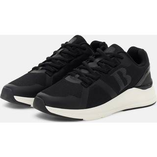 BOGGI MILANO Herren Sneaker schwarz Textil & Canvas