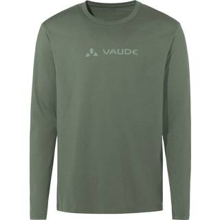 Vaude Logo L/S T-Shirt Longsleeve Herrer størrelse XL farve olivengrøn