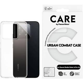 CARE by PanzerGlass Flagship Case Transparent Urban Combat w. Clear Frame Xiaomi Redmi Note 14 5G