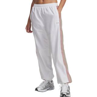Under Armour Icon Crinkle Women's Pants White / City Khaki / Tourmaline Pink M