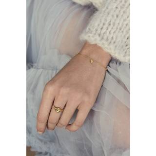 Maanesten - Lysander armbånd i forgyldt sølv