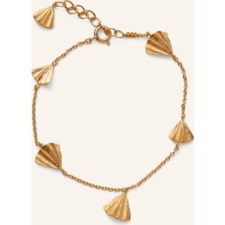 Pernille Corydon - Autumn Leaf armbånd i forgyldt sølv