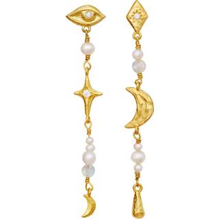 Maanesten Øreringe - Sissone - Gold Colour