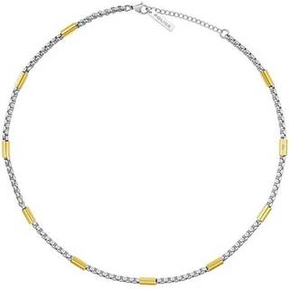 Police PEAGN0078501 Herren-Kette Radius Edelstahl Zweifarbig