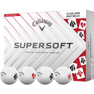 Callaway Golfbolde Supersoft LTD 25 Aces 12-pak , hvid