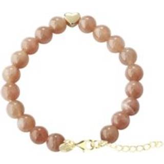 Aqua Dulce KARLA ROSE armbånd med hjerte forgyldt