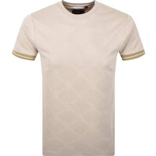 Luke 1977 Hyde Textured T Shirt Beige