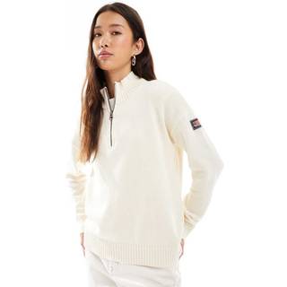 Superdry Superdry Slouchy strikket trøje med halv lynlås