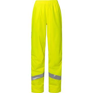 Vaude Women's Luminum Rain Pants Cykelbukser Damer størrelse 46 farve gul