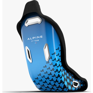 Trak Racer TRX Hybrid Fixed Fiberglass Seat - Alpine 2023 Livery