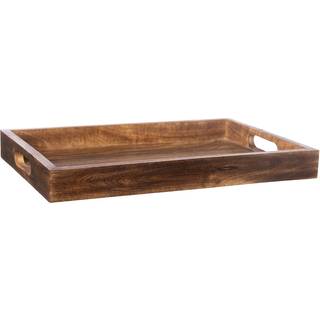 Ernst Serveringsbakke 25x36 Cm - Bakker Mangotræ Mørkebrun - 340149