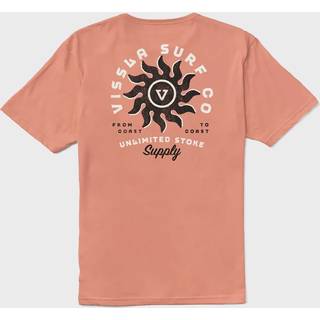 Vissla Spins Organic T-shirt - M - papaya