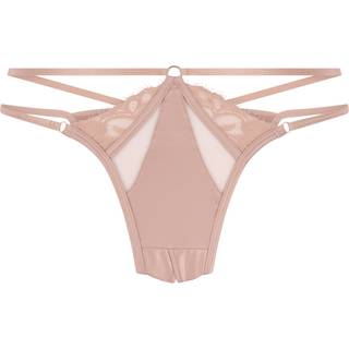 Hunkemöller Brasiliansk trusse bundløs Nisha Beige - S