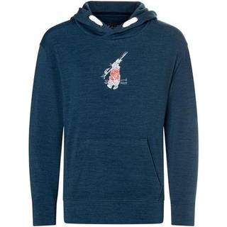 super.natural Kid's Ski Bunny Hoodie Hoodie Børn størrelse 152 farve blå