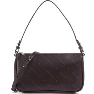 Liebeskind Monogram Soft Nappa S Skuldertaske vin