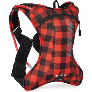 USWE Outlander 2L Hydration Pack Flannel Red/black, OneSize