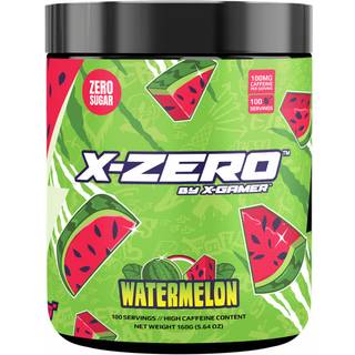 X-Gamer X-Zero Watermelon - 100 Portioner