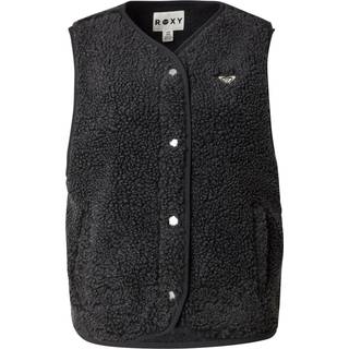 Roxy Women's Iconic Town Vest Fleecevest Damer størrelse M farve sort