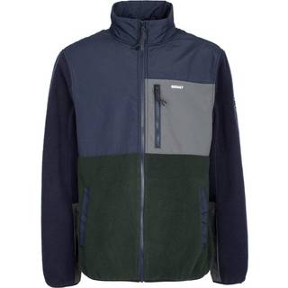 Iriedaily Auf Deck Fleece Jacket Fleecejakke Herrer størrelse XXL farve blå
