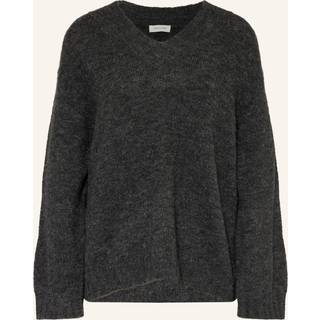AMERICAN VINTAGE EAST SWEATER V-NECK ANTHRACITE - xs/s