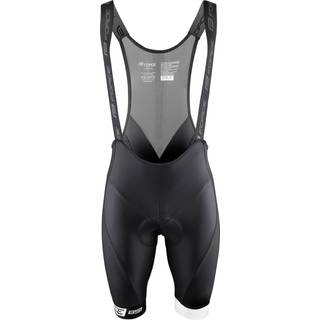 Force B51 Bibshorts med seler og indlæg Sort/Hvid - Størrelse X-Small