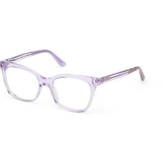 Guess GU50268 Børn 081 47 Briller Børn Purple - Transparent Shiny Violet - 47mm