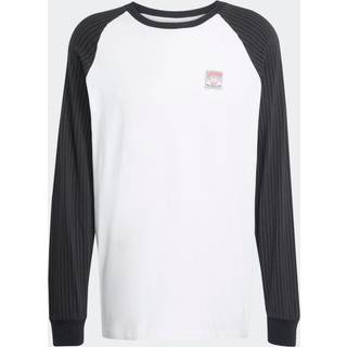 adidas originals adidas Originals White Wabash Loose Baseball Jersey T-Shirt