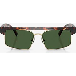 Michael Kors Kvinde MK2261 SAINT LUCIA 300671 Solbriller Injiceret Skildpadde Grøn Firkantet Normal