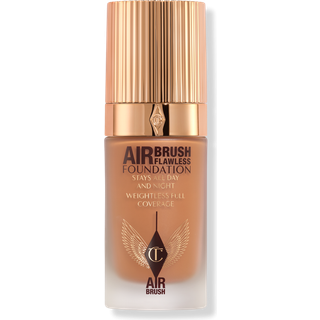 Charlotte Tilbury - Airbrush Flawless Foundation – Let Fuld Dækning - Airbrush Flawless Foundation - 12c - For Women - Beige