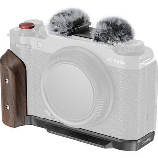 SmallRig 5260 L-Shape Mount Plate with Wooden Handle for FUJIFILM X-M5 Black