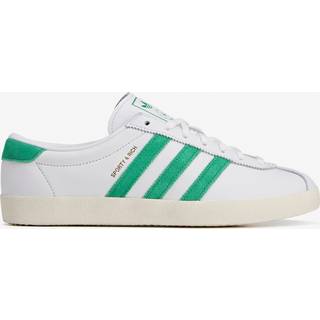 x Sporty & Rich WMNS Blanc Sneaker in Cloud White & Court Green - 7.5