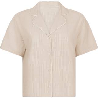 Hunkemöller natskjorte, beige, Størrelse: XL, Dame