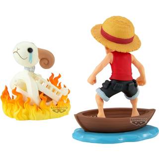 ONE PIECE - Luffy & Going Merry - WCF Log Stories Figure 8cm
