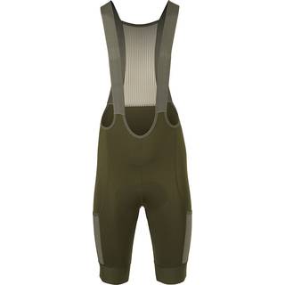 AGU Gravel Venture Bib cykelshorts med pude venture green herre - Størrelse Large
