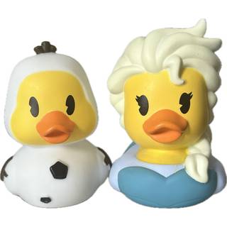 Bare leg gumminder - Disneys Duckalooz Elsa og Olaf 3"""" badelegetj
