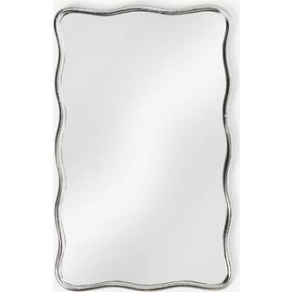 Vægspejl Reggie med bølget metalramme