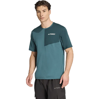 adidas Terrex Multi ClimaCool T-Shirt Funktionsshirt Herrer størrelse M farve turkis