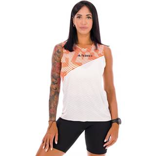 adidas Terrex Women's Terrex TRK Pro Tank Løbeshirt Damer størrelse L farve hvid