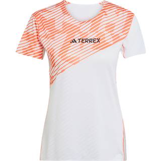 adidas Terrex Women's Terrex TRK Pro Tee Løbeshirt Damer størrelse S farve hvid