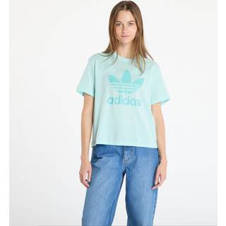 Adicolor Trefoil Boxy T-Shirt - Semi Flash Aqua - M