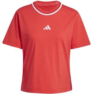 Essentials Color Pop Cotton T-Shirt - Pure Ruby - M