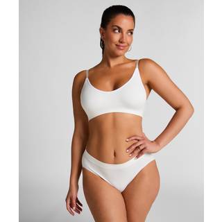 Hunkemöller Dide høj trusse hvid - S