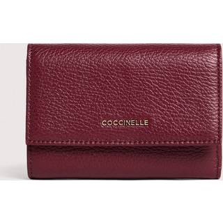 Coccinelle Metallic Soft Pung mørkerød