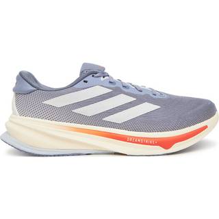 Adidas Men's Supernova Rise 2  Silver/Zero Metallic/Impact Orange, 44