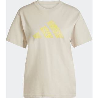 adidas adidas Cream 100% Cotton T-Shirt
